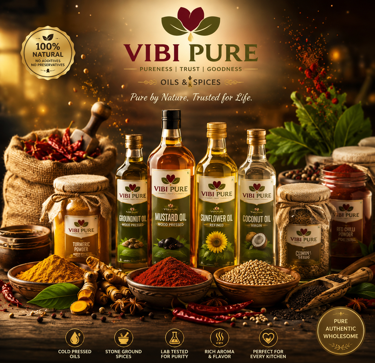 VIBI PURE Premium Spices